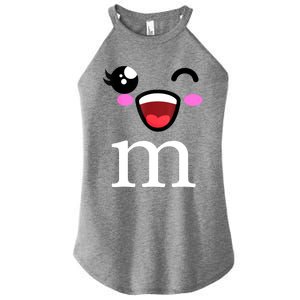 M Halloween Team Costume Funny Party Women's Perfect Tri Rocker Tank