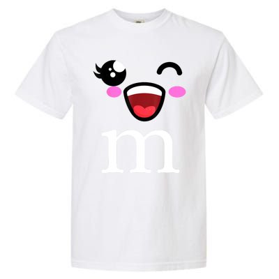 M Halloween Team Costume Funny Party Garment-Dyed Heavyweight T-Shirt