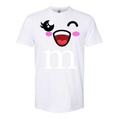 M Halloween Team Costume Funny Party Softstyle CVC T-Shirt