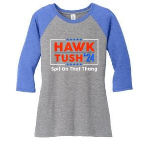 Meme Hawk Tush Spit On That Thing Presidential Candidate Parody Gift Women's Tri-Blend 3/4-Sleeve Raglan Shirt