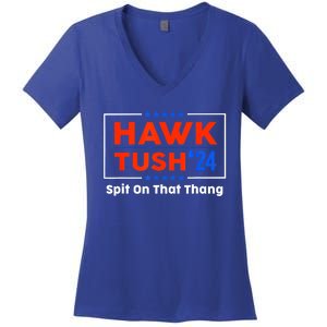 Meme Hawk Tush Spit On That Thing Presidential Candidate Parody Gift Women's V-Neck T-Shirt