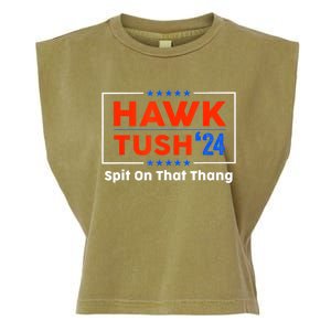 Meme Hawk Tush Spit On That Thing Presidential Candidate Parody Gift Garment-Dyed Women's Muscle Tee