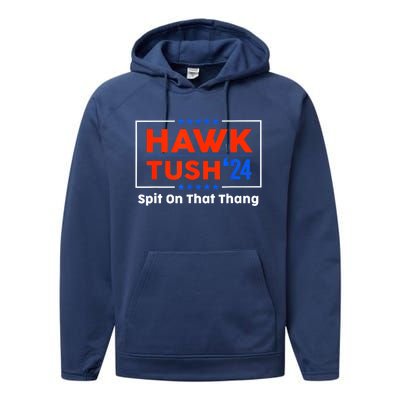 Meme Hawk Tush Spit On That Thing Presidential Candidate Parody Gift Performance Fleece Hoodie