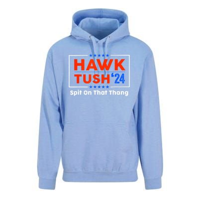 Meme Hawk Tush Spit On That Thing Presidential Candidate Parody Gift Unisex Surf Hoodie