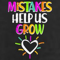 Mistakes Helps Us Grow Adult Drive Performance Visor