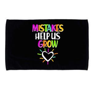 Mistakes Helps Us Grow Microfiber Hand Towel