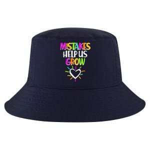 Mistakes Helps Us Grow Cool Comfort Performance Bucket Hat