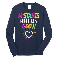 Mistakes Helps Us Grow Long Sleeve Shirt