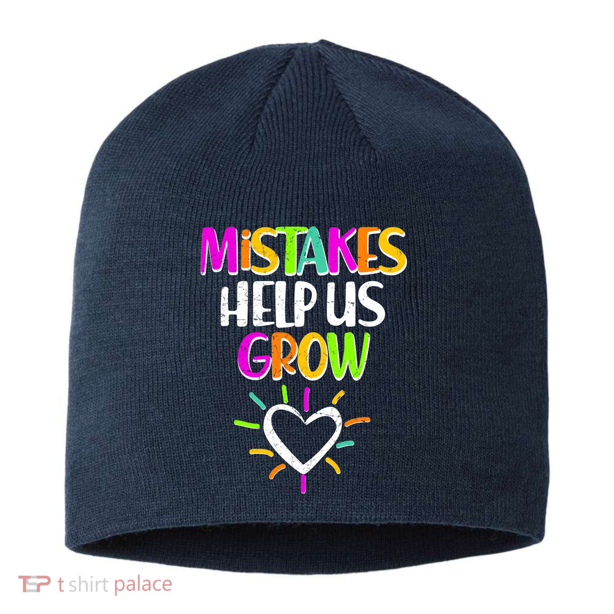 Mistakes Helps Us Grow Sustainable Beanie