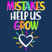Mistakes Helps Us Grow 16 in Basic Backpack