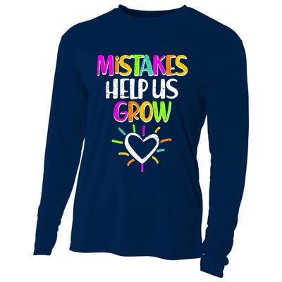 Mistakes Helps Us Grow Cooling Performance Long Sleeve Crew
