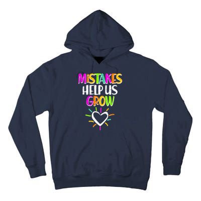 Mistakes Helps Us Grow Tall Hoodie