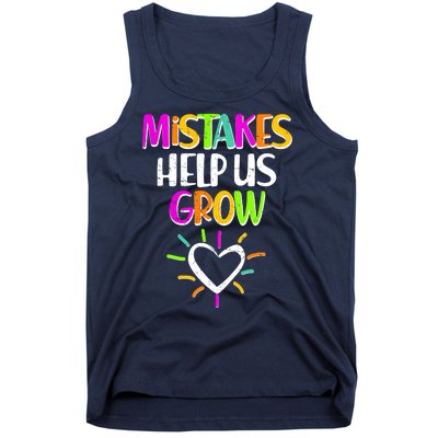 Mistakes Helps Us Grow Tank Top