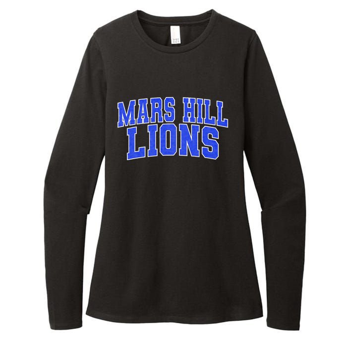 Mars Hill University Lions Womens CVC Long Sleeve Shirt