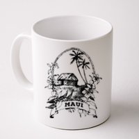 Maui Hawaii Vintage Retro Throwback Classic Vacation Coffee Mug