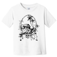 Maui Hawaii Vintage Retro Throwback Classic Vacation Toddler T-Shirt