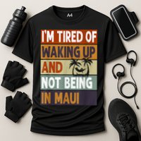 Maui Hawaii Vacation Souvenir Cooling Performance Crew T-Shirt