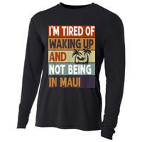Maui Hawaii Vacation Souvenir Cooling Performance Long Sleeve Crew