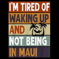 Maui Hawaii Vacation Souvenir Cooling Performance Long Sleeve Crew