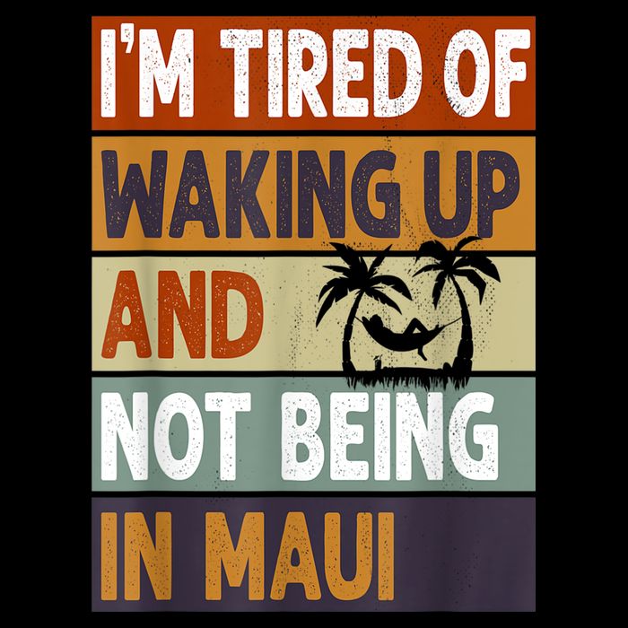 Maui Hawaii Vacation Souvenir Cooling Performance Long Sleeve Crew