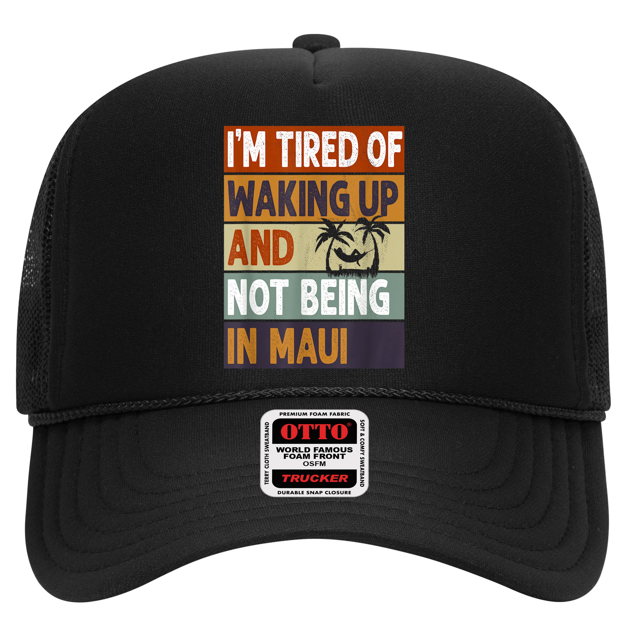 Maui Hawaii Vacation Souvenir Hat