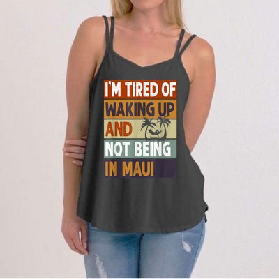 Maui Hawaii Vacation Souvenir Women's Strappy Tank