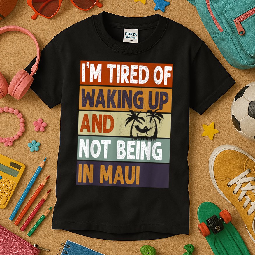 Maui Hawaii Vacation Souvenir Kids T-Shirt