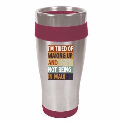 Maui Hawaii Vacation Souvenir 16oz Travel Tumbler