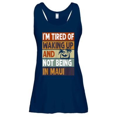 Maui Hawaii Vacation Souvenir Ladies Essential Flowy Tank