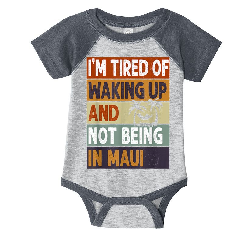 Maui Hawaii Vacation Souvenir Infant Baby Jersey Bodysuit
