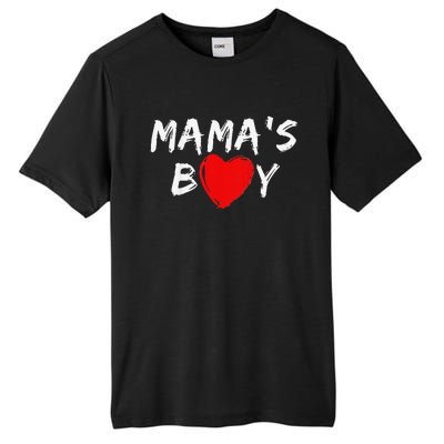 Mama's Heart Valentine's Day Gift For Babys Sons Tall Fusion ChromaSoft Performance T-Shirt