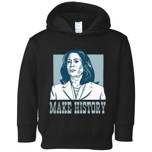 Make History Vote President Election Kamala Harris Toddler Hoodie