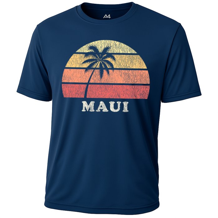 Maui HI Vintage 70s Retro Throwback Design Performance Shirt