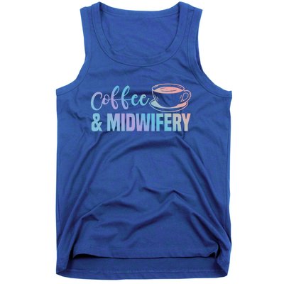 Midwife Healthcare Worker Labour Obstetrician Coffee Lover Meaningful Gift Tank Top