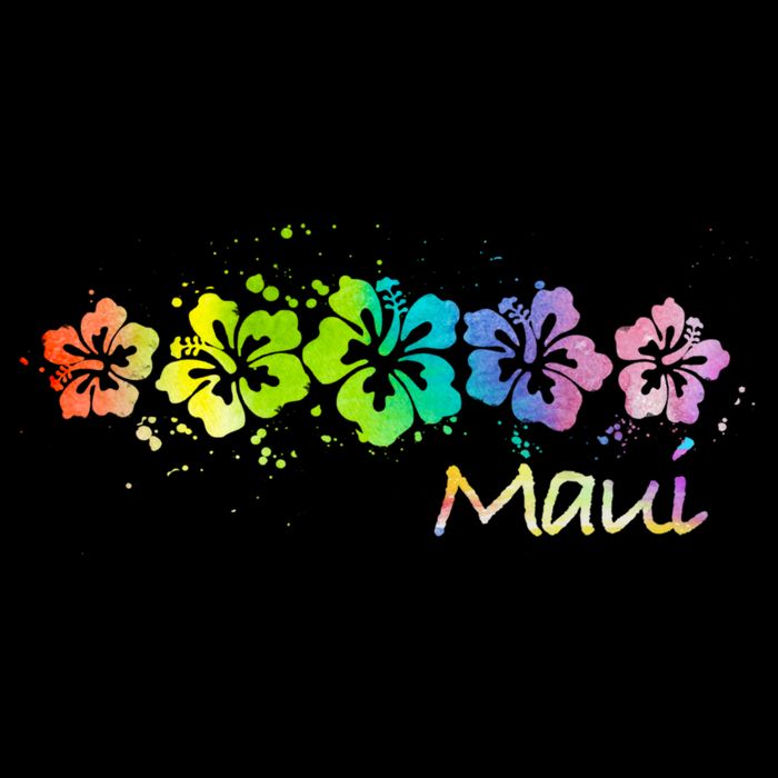 Maui Hawaii Watercolor Beach And Surf Cool Gift Doggie Tank