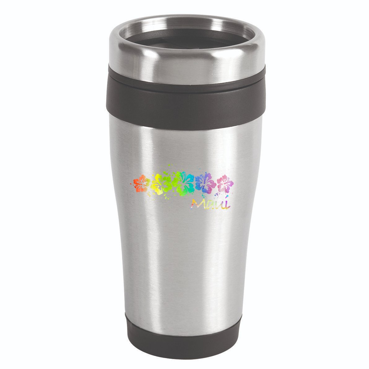 Maui Hawaii Watercolor Beach And Surf Cool Gift 16oz Travel Tumbler