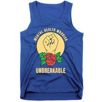 Mental Health Warrior Unbreakable Gift Tank Top