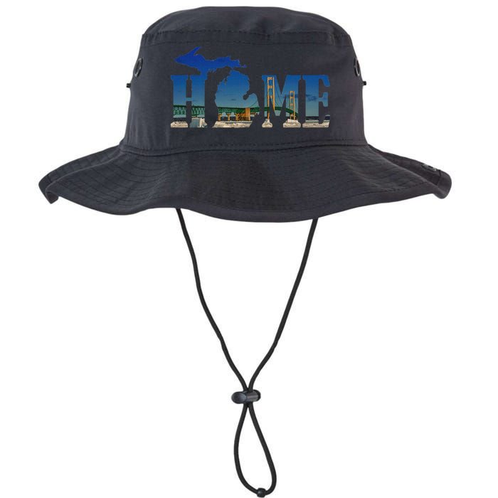 Michigan Home With The Mackinac Bridge Legacy Cool Fit Booney Bucket Hat