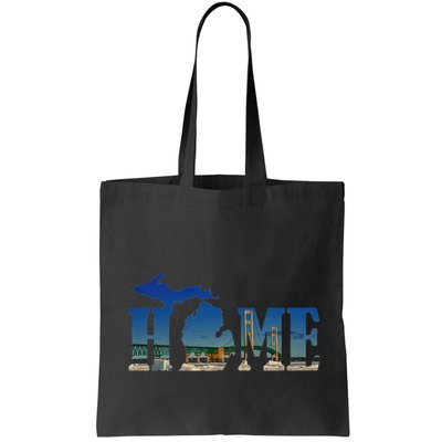 Michigan Home With The Mackinac Bridge Bag