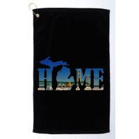 Michigan Home With The Mackinac Bridge Golf Towel