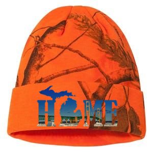 Michigan Home With The Mackinac Bridge Kati Licensed 12" Camo Beanie