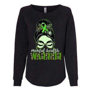 Mental Health Warrior Womens California Wash Sweatshirt