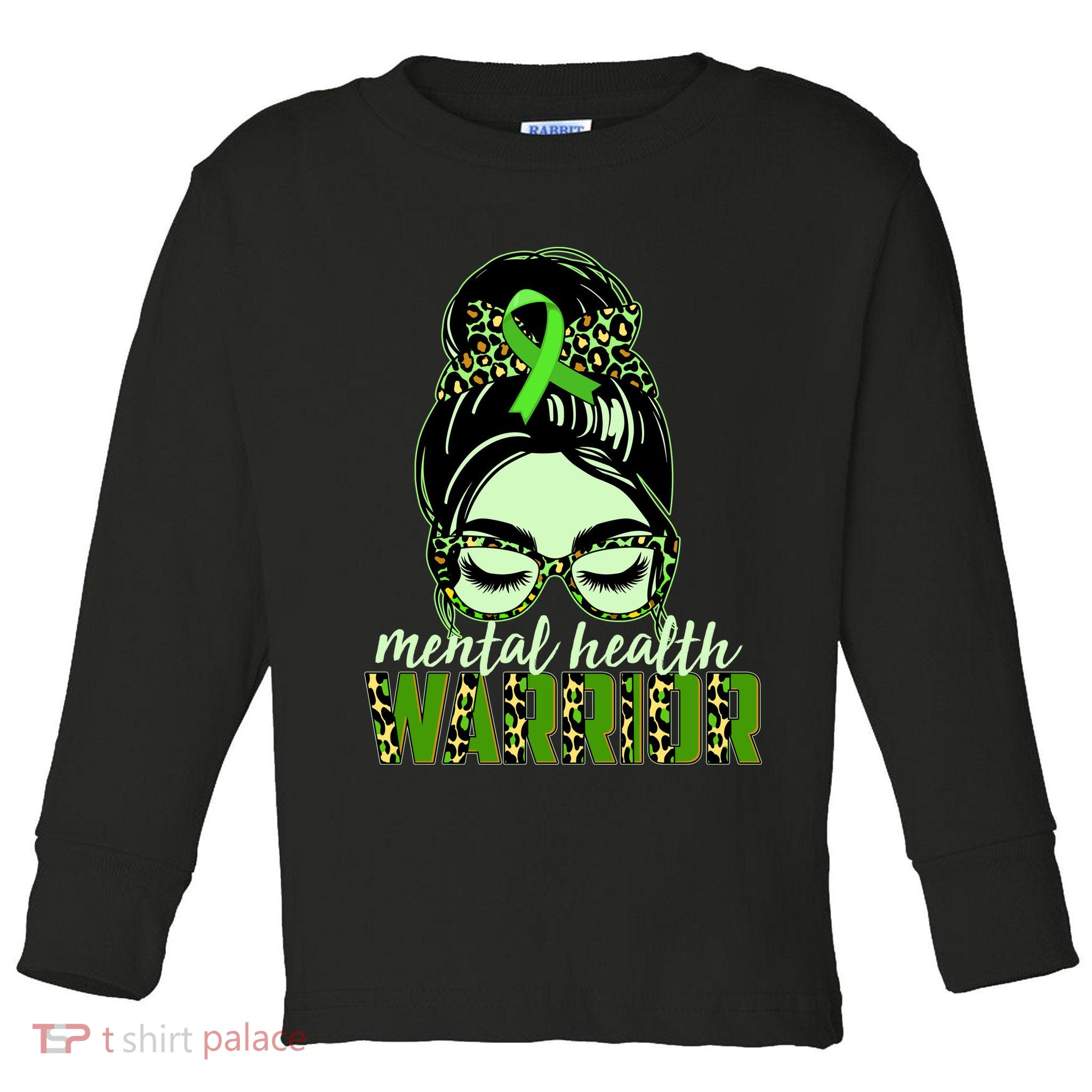 Mental Health Warrior Toddler Long Sleeve Shirt