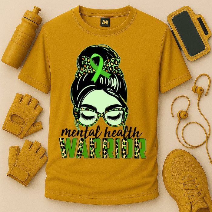 Mental Health Warrior Cooling Performance Crew T-Shirt