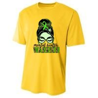 Mental Health Warrior Youth Performance Sprint T-Shirt