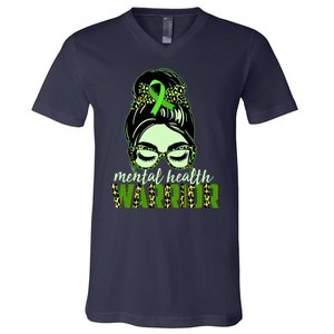 Mental Health Warrior V-Neck T-Shirt