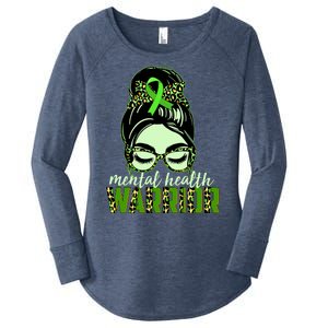 Mental Health Warrior Women's Perfect Tri Tunic Long Sleeve Shirt