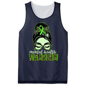 Mental Health Warrior Mesh Reversible Basketball Jersey Tank