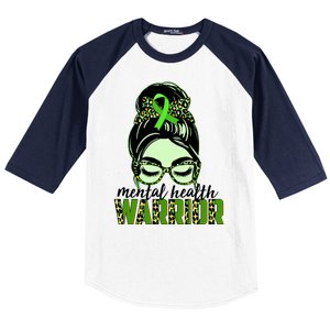 Mental Health Warrior Baseball Sleeve Shirt