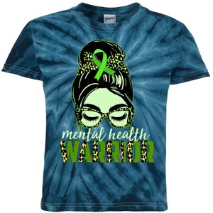 Mental Health Warrior Kids Tie-Dye T-Shirt